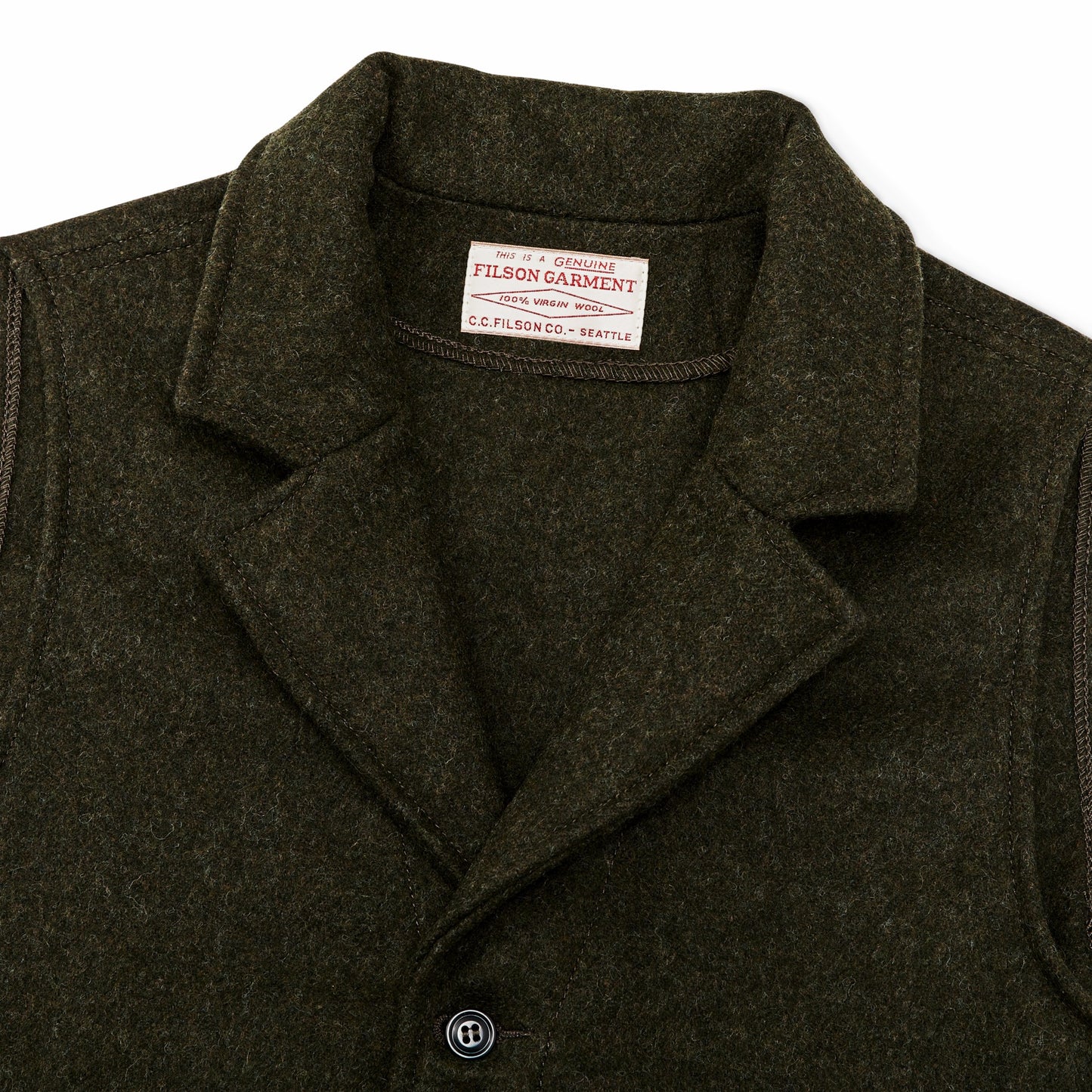 Filson Men Western Vest
