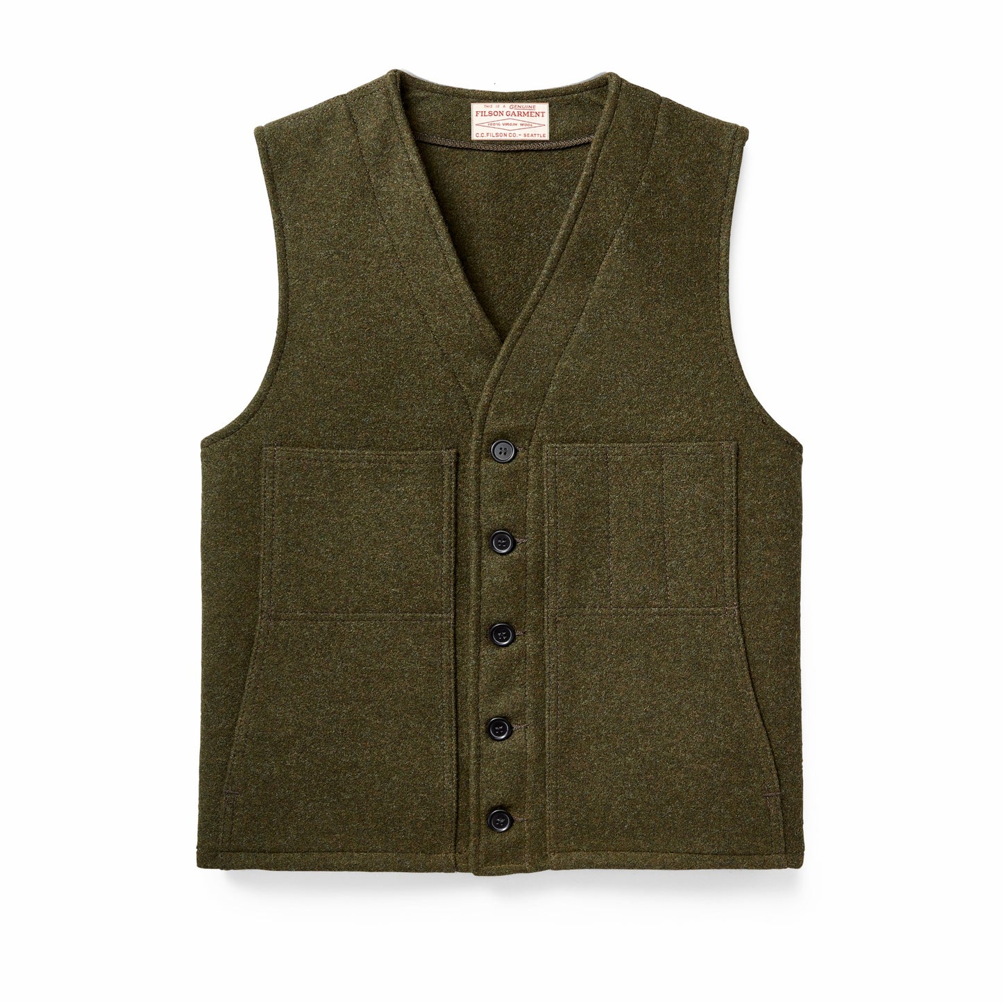 Filson Men Mackinaw Wool Vest