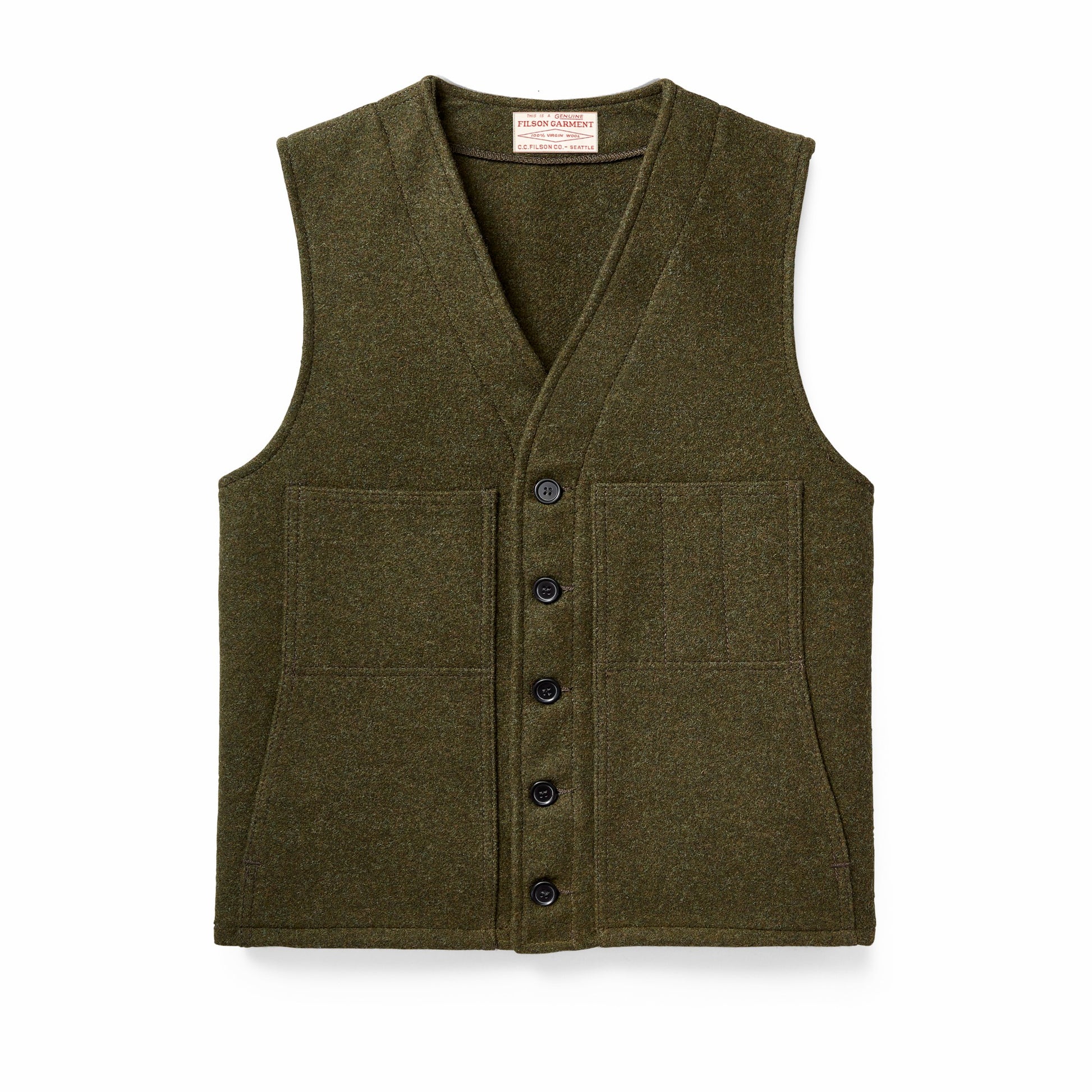 Filson Men Mackinaw Wool Vest