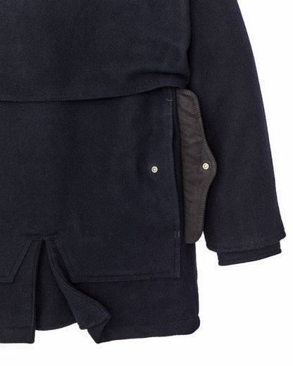 Filson Men Lined Mackinaw Wool Packer Coat - Dark Navy