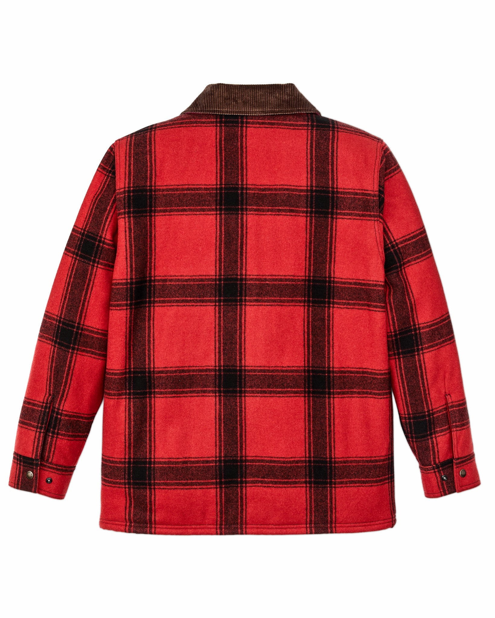 Filson Men Spokane Insulated Cruiser Jacket - Red / Black Windowpane