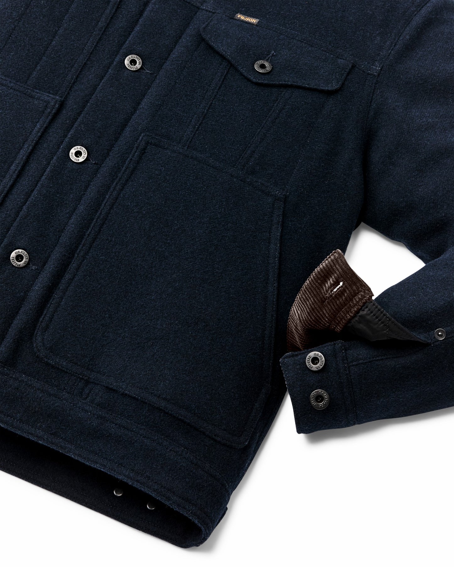 Filson Men Spokane Insulated Short Cruiser - Navy