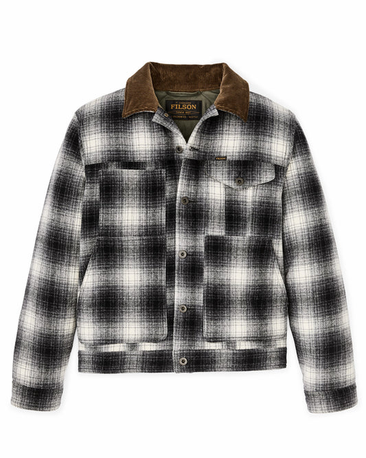 Filson Men Spokane Insulated Short Cruiser - Charcoal Ombre