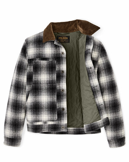 Filson Men Spokane Insulated Short Cruiser - Charcoal Ombre