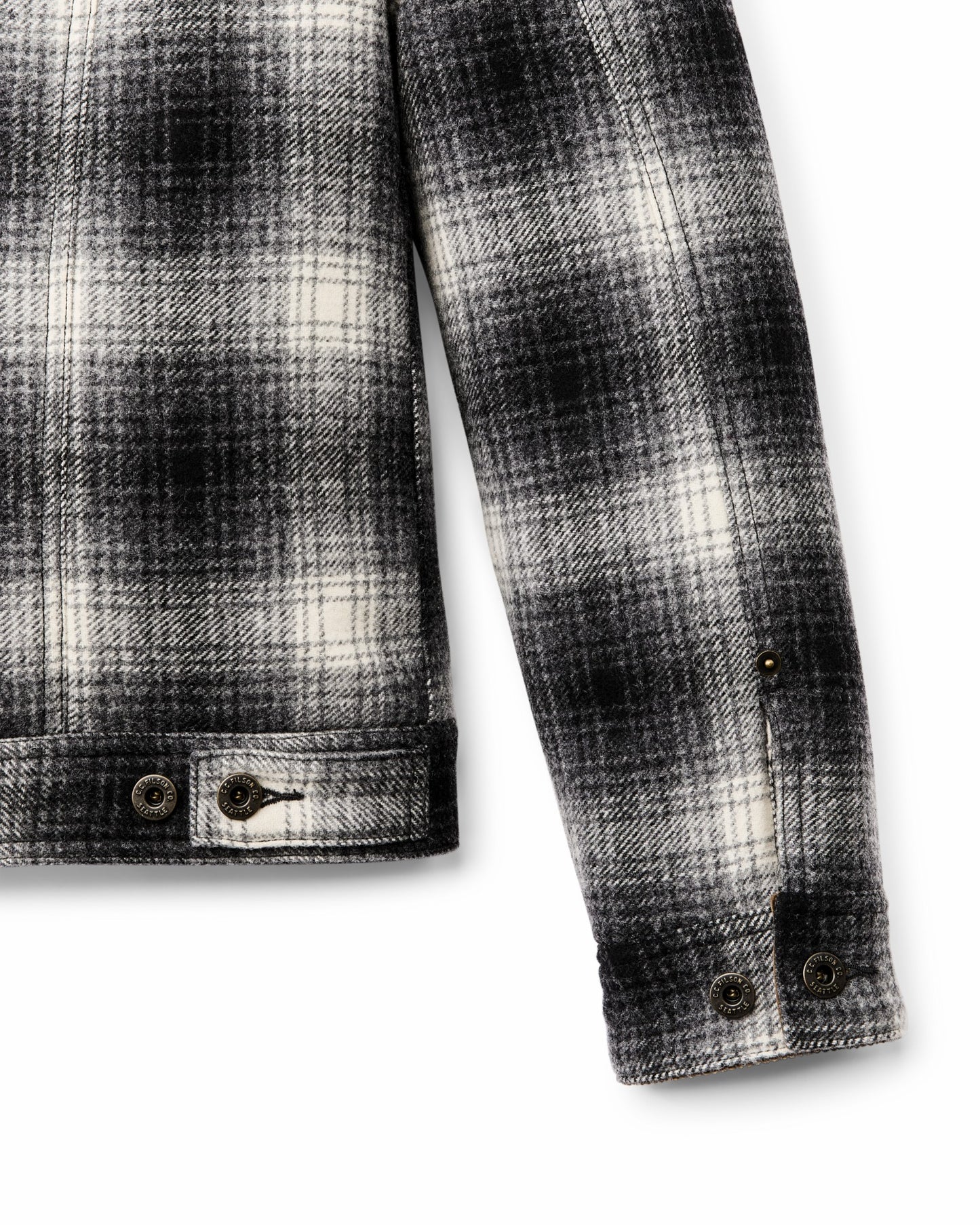 Filson Men Spokane Insulated Short Cruiser - Charcoal Ombre