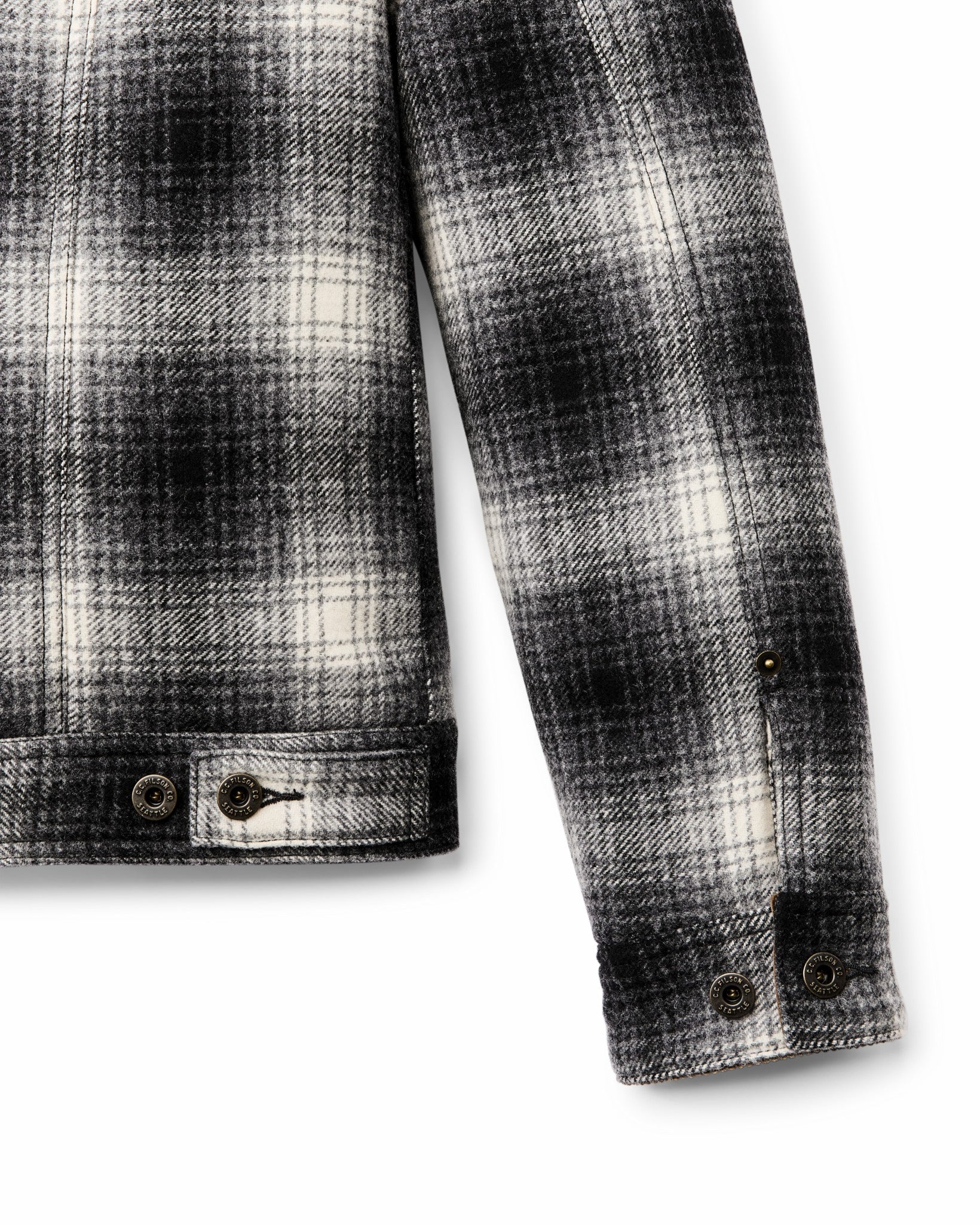 Filson Men Spokane Insulated Short Cruiser - Charcoal Ombre