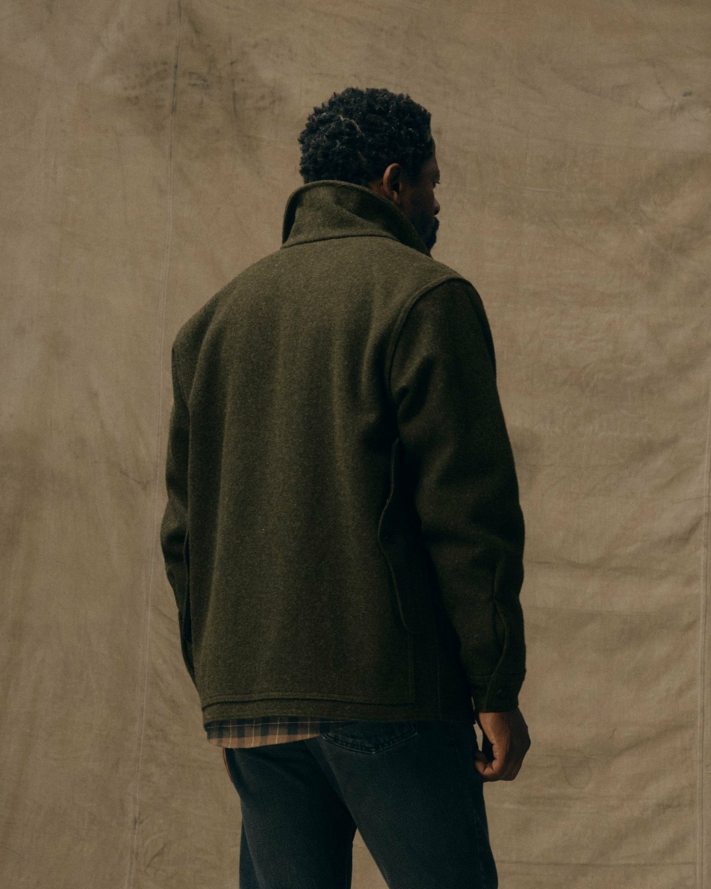 Filson Men Mackinaw Wool Cruiser Jacket
