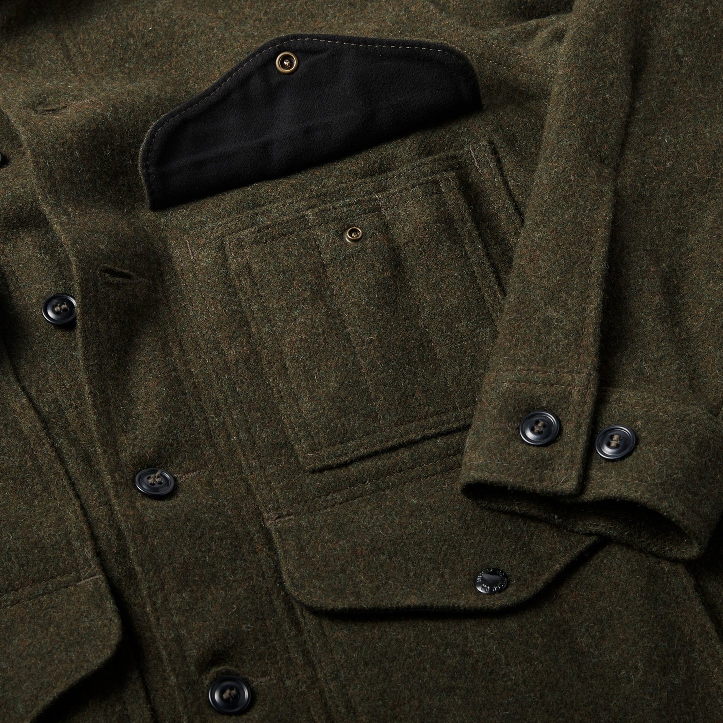 Filson Men Mackinaw Wool Cruiser Jacket