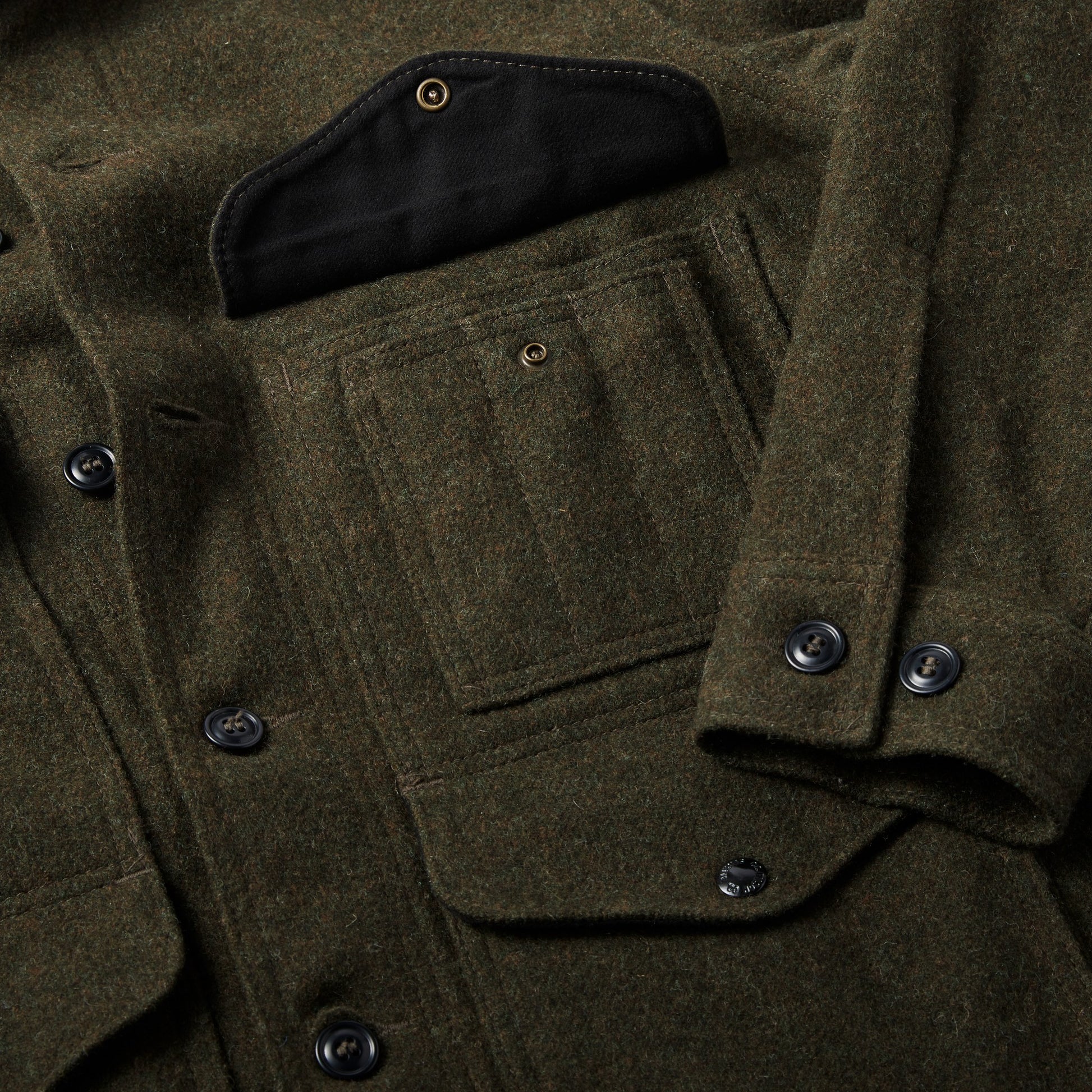 Filson Men Mackinaw Wool Cruiser Jacket