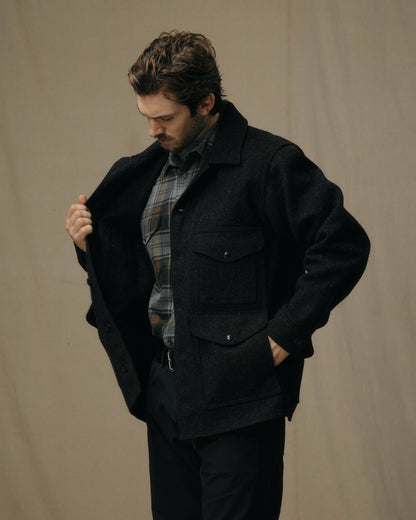 Filson Men Mackinaw Wool Cruiser Jacket