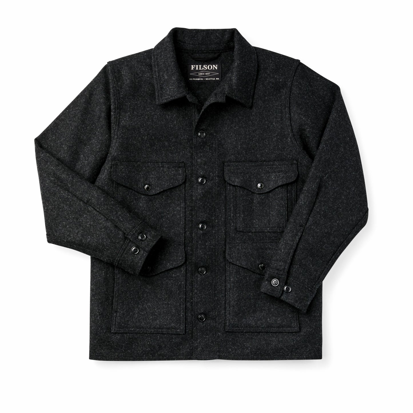 Filson Men Mackinaw Wool Cruiser Jacket