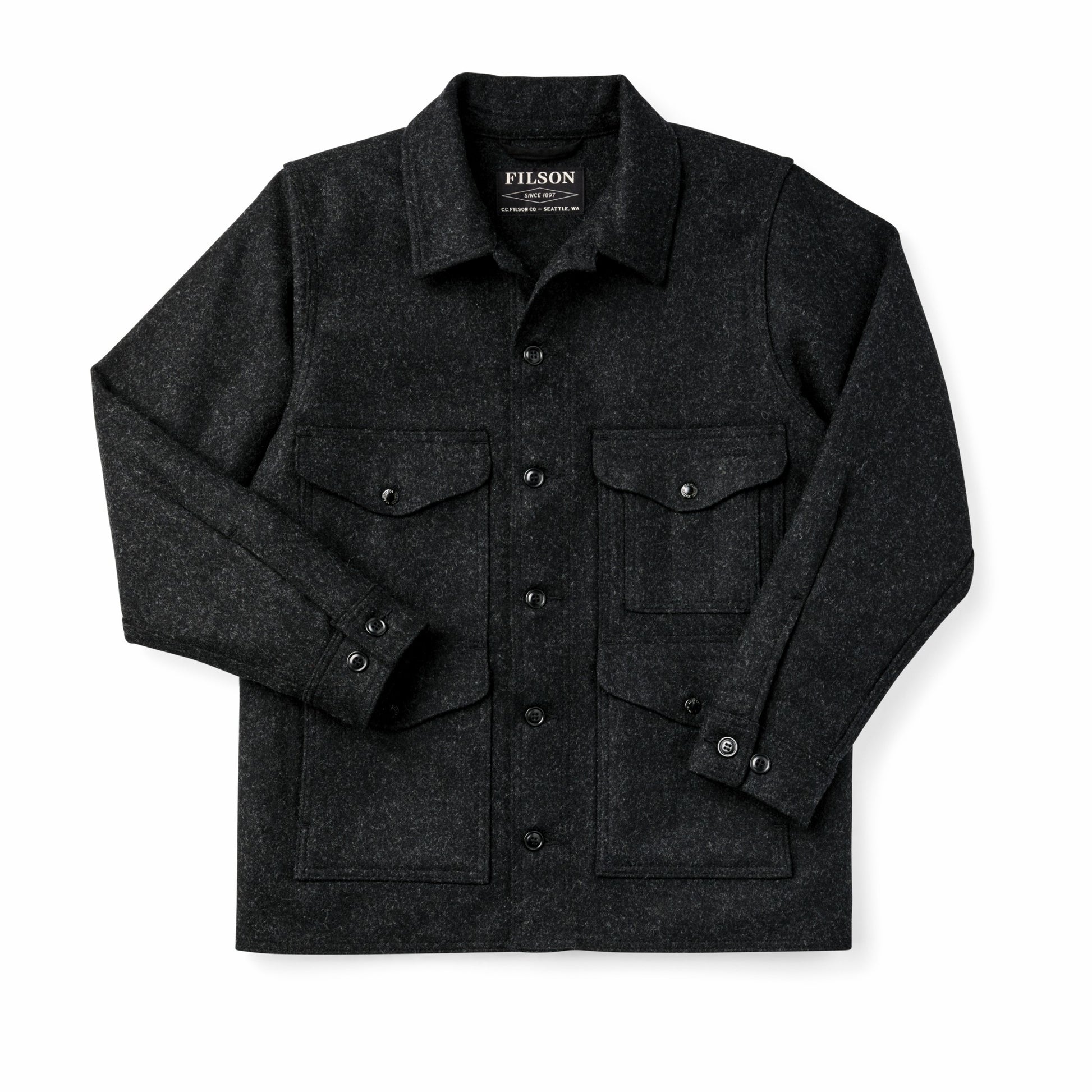 Filson Men Mackinaw Wool Cruiser Jacket