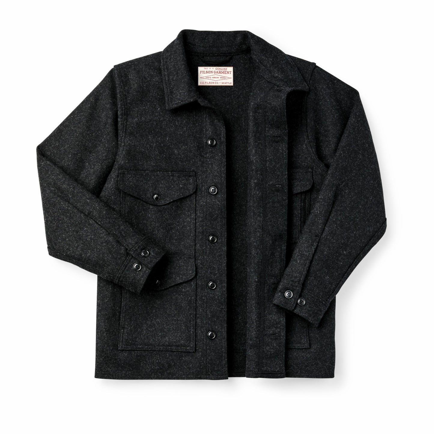 Filson Men Mackinaw Wool Cruiser Jacket