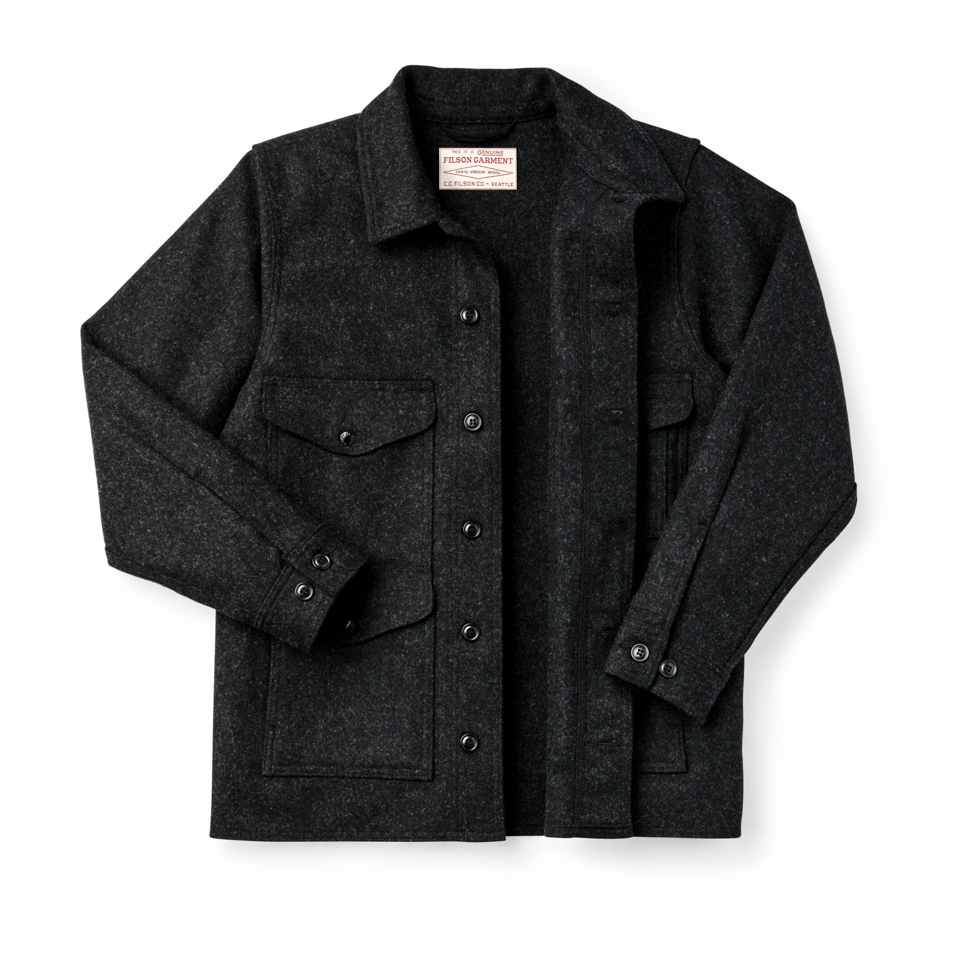 Filson Men Mackinaw Wool Cruiser Jacket