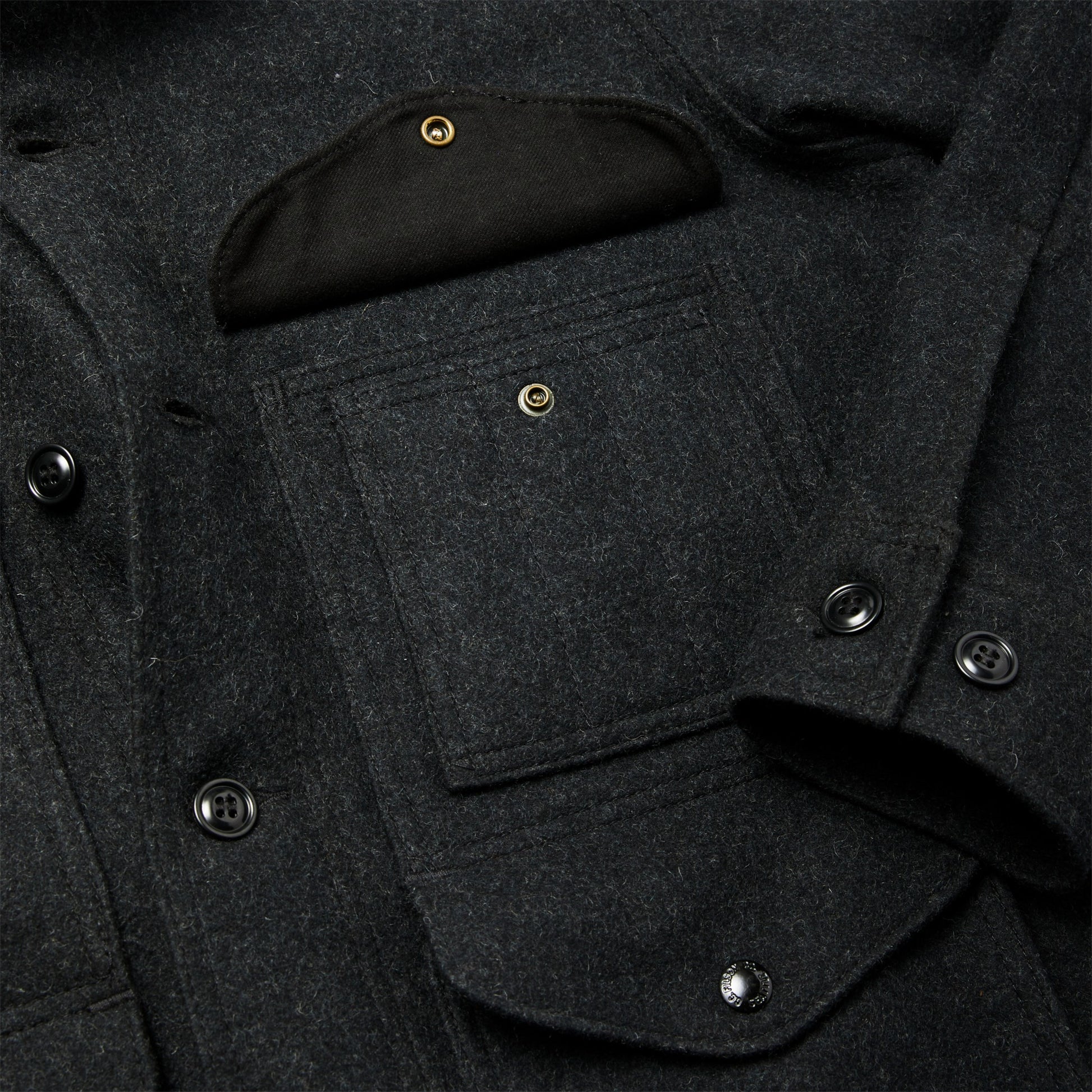 Filson Men Mackinaw Wool Cruiser Jacket