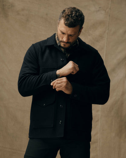 Filson Men Mackinaw Wool Cruiser Jacket
