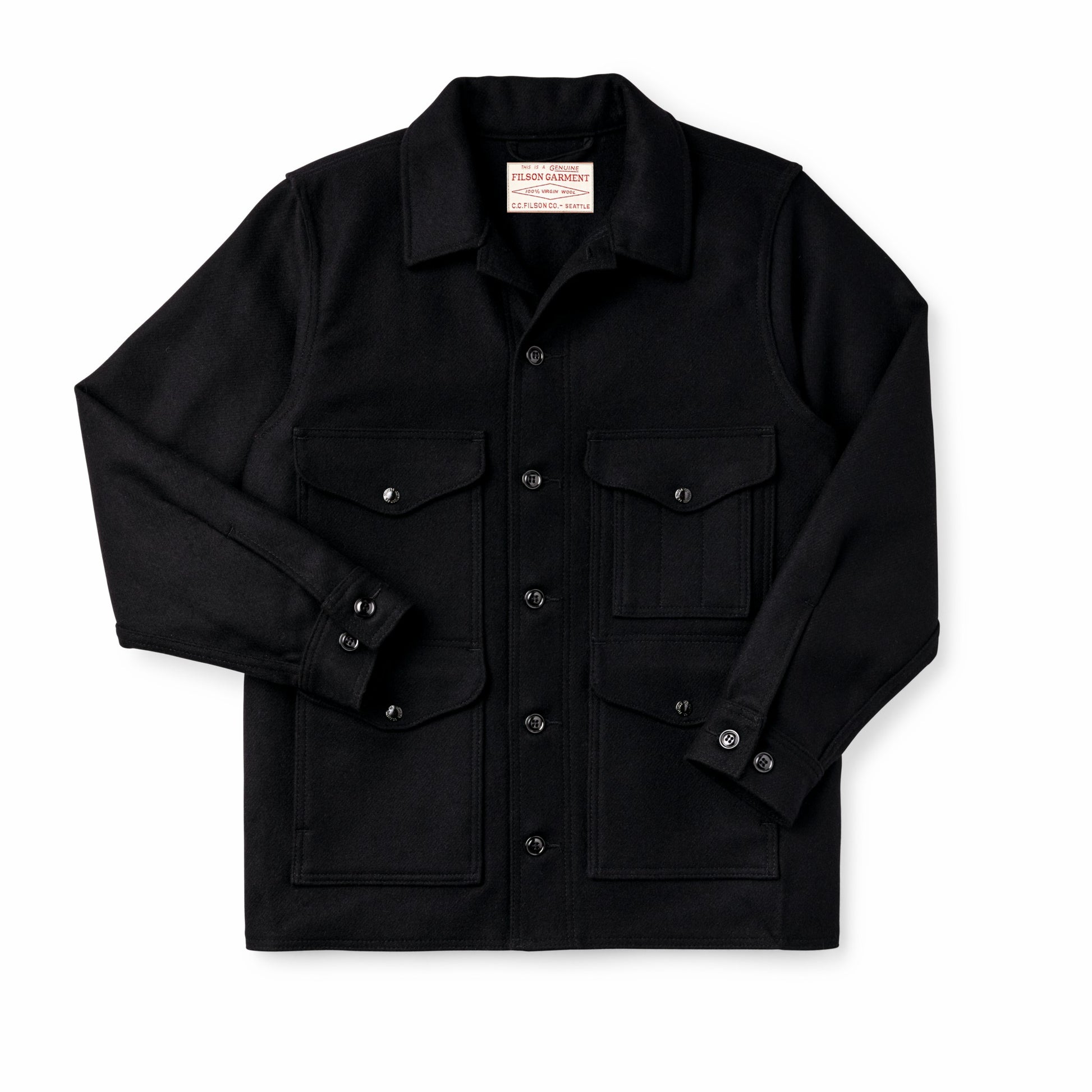 Filson Men Mackinaw Wool Cruiser Jacket