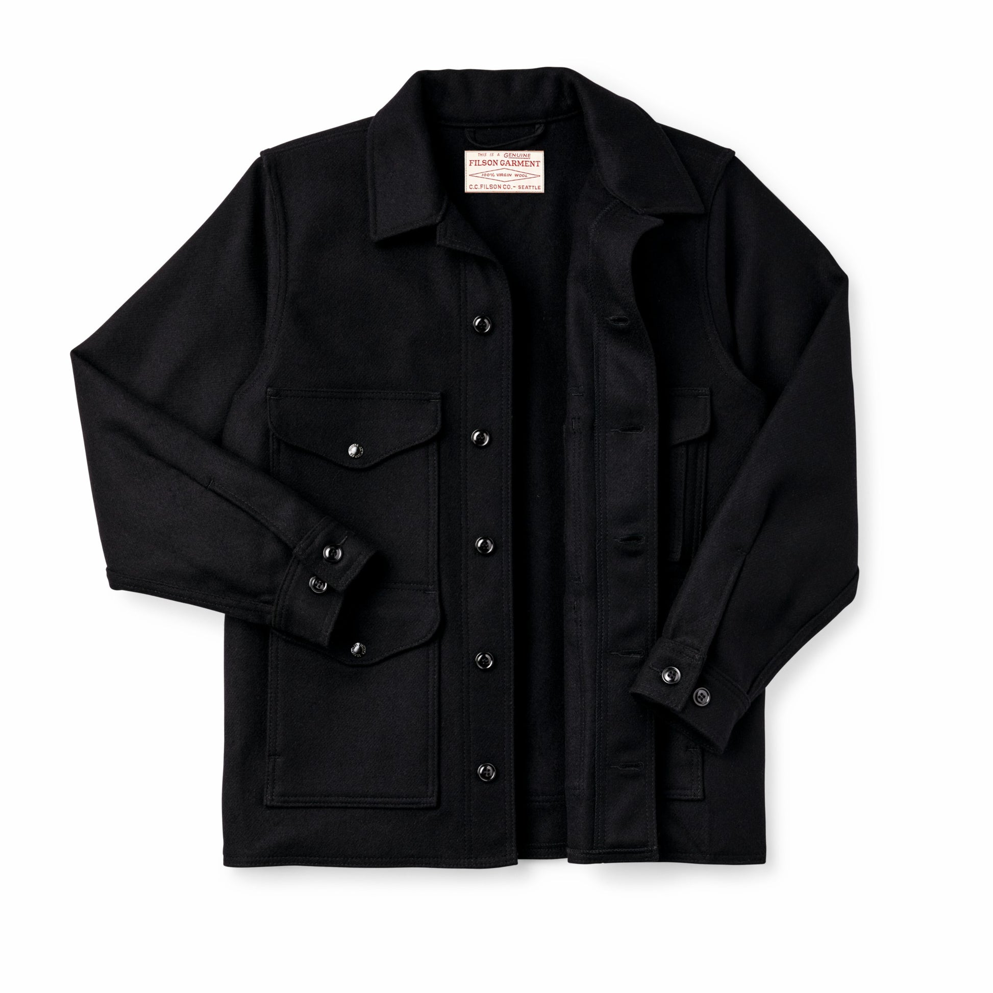 Filson Men Mackinaw Wool Cruiser Jacket