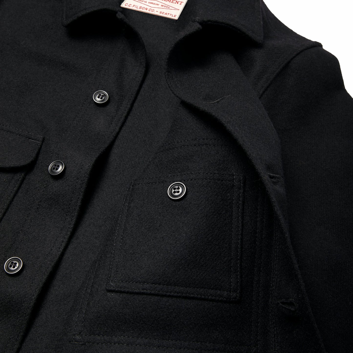 Filson Men Mackinaw Wool Cruiser Jacket