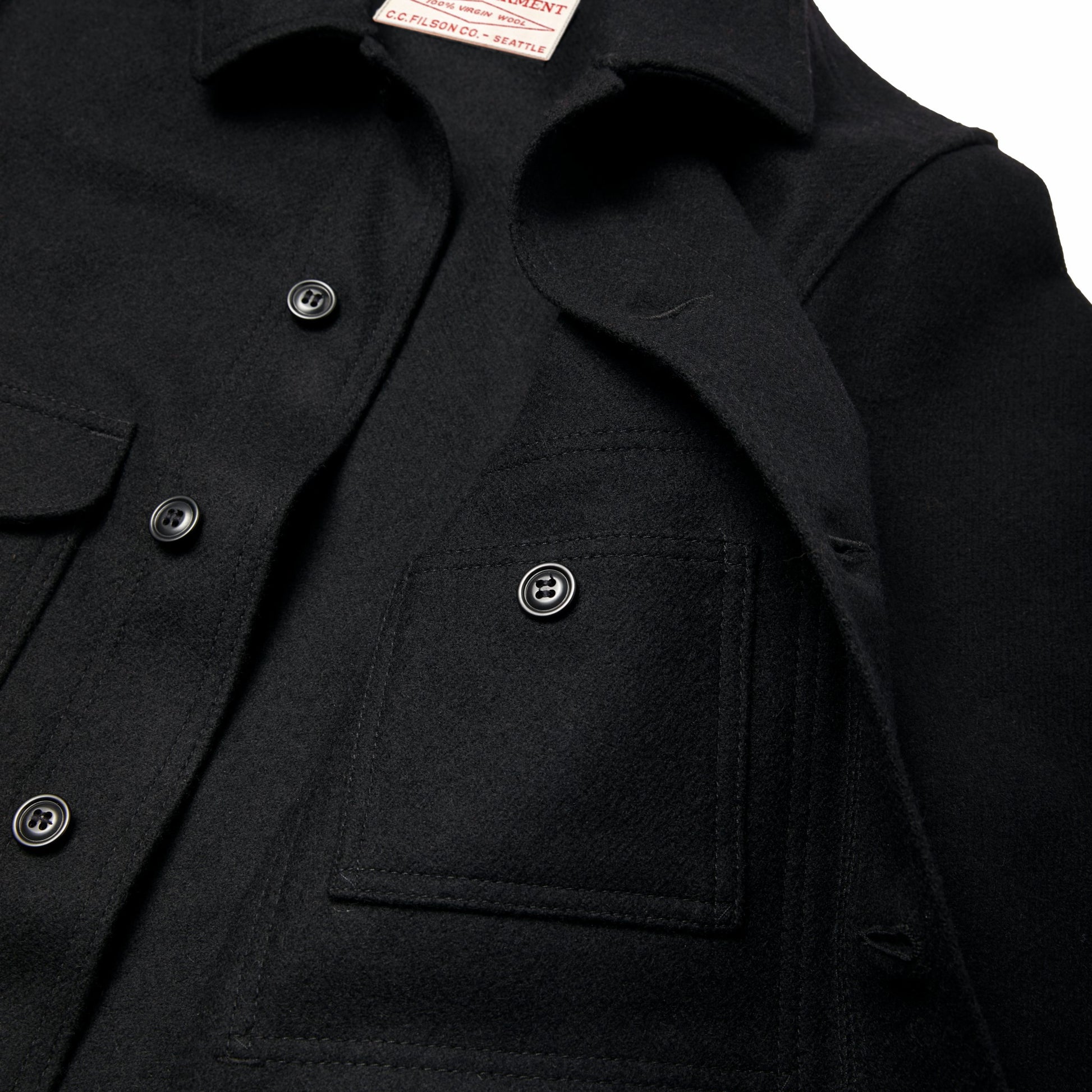 Filson Men Mackinaw Wool Cruiser Jacket
