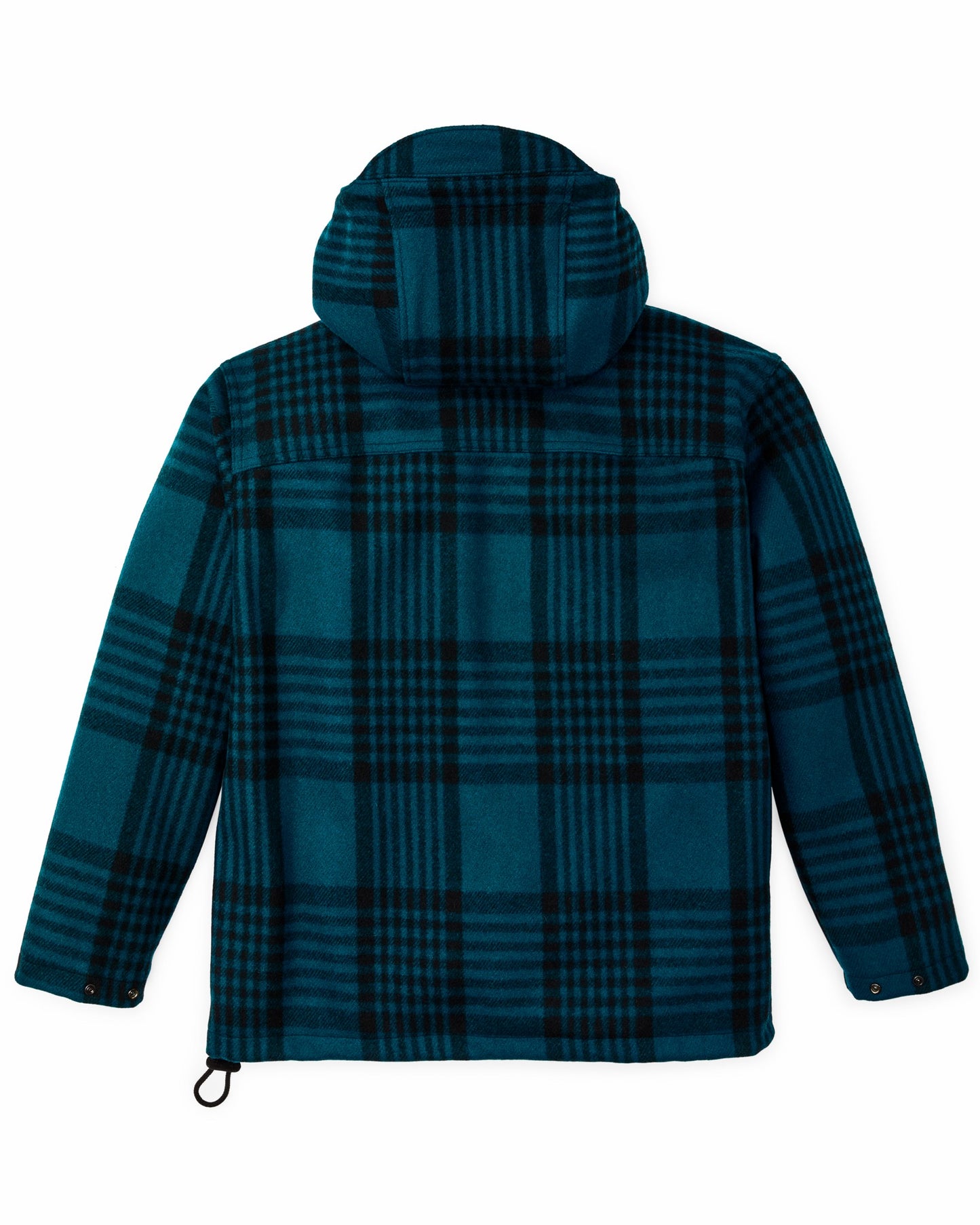 Filson Men Mackinaw Wool Anorak - Blue / Black Plaid