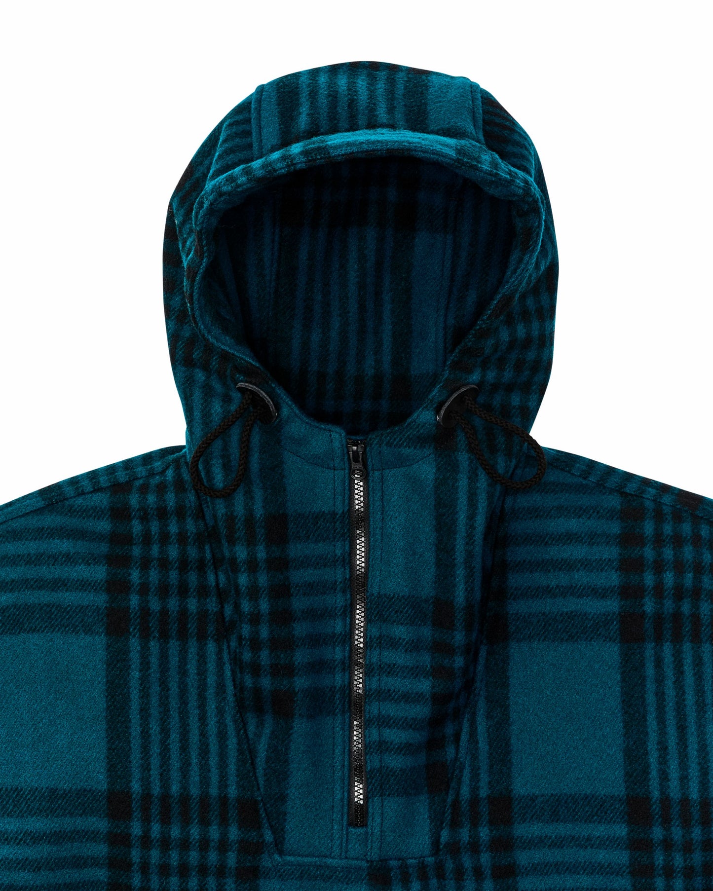 Filson Men Mackinaw Wool Anorak - Blue / Black Plaid