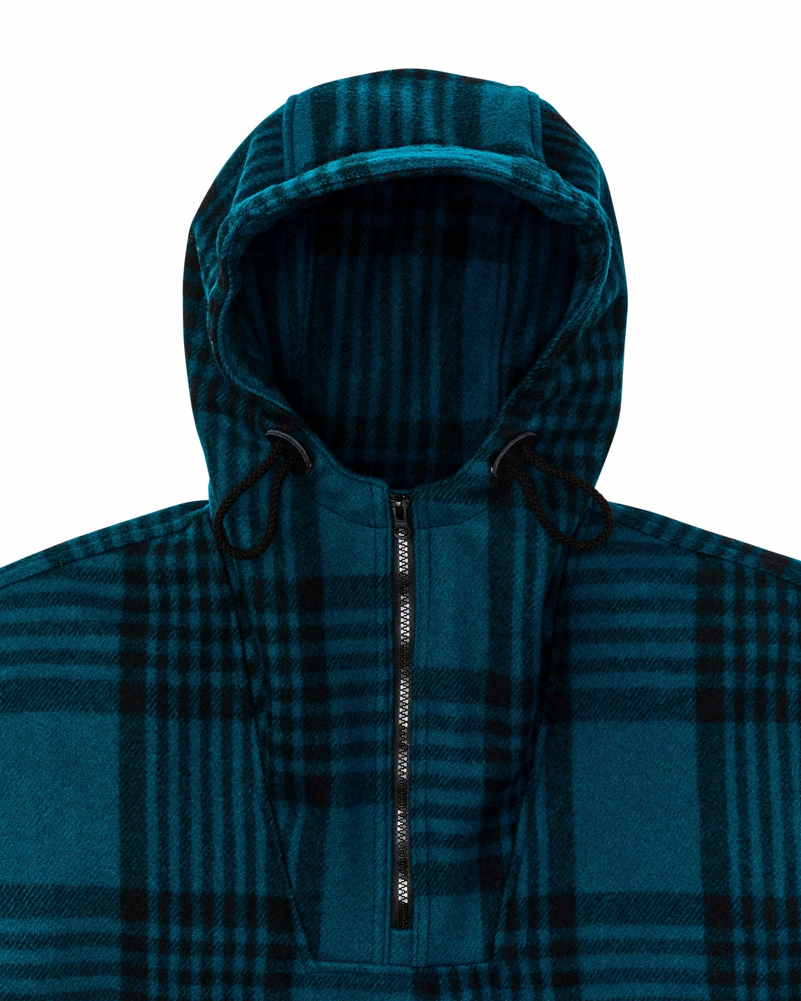 Filson Men Mackinaw Wool Anorak - Blue / Black Plaid