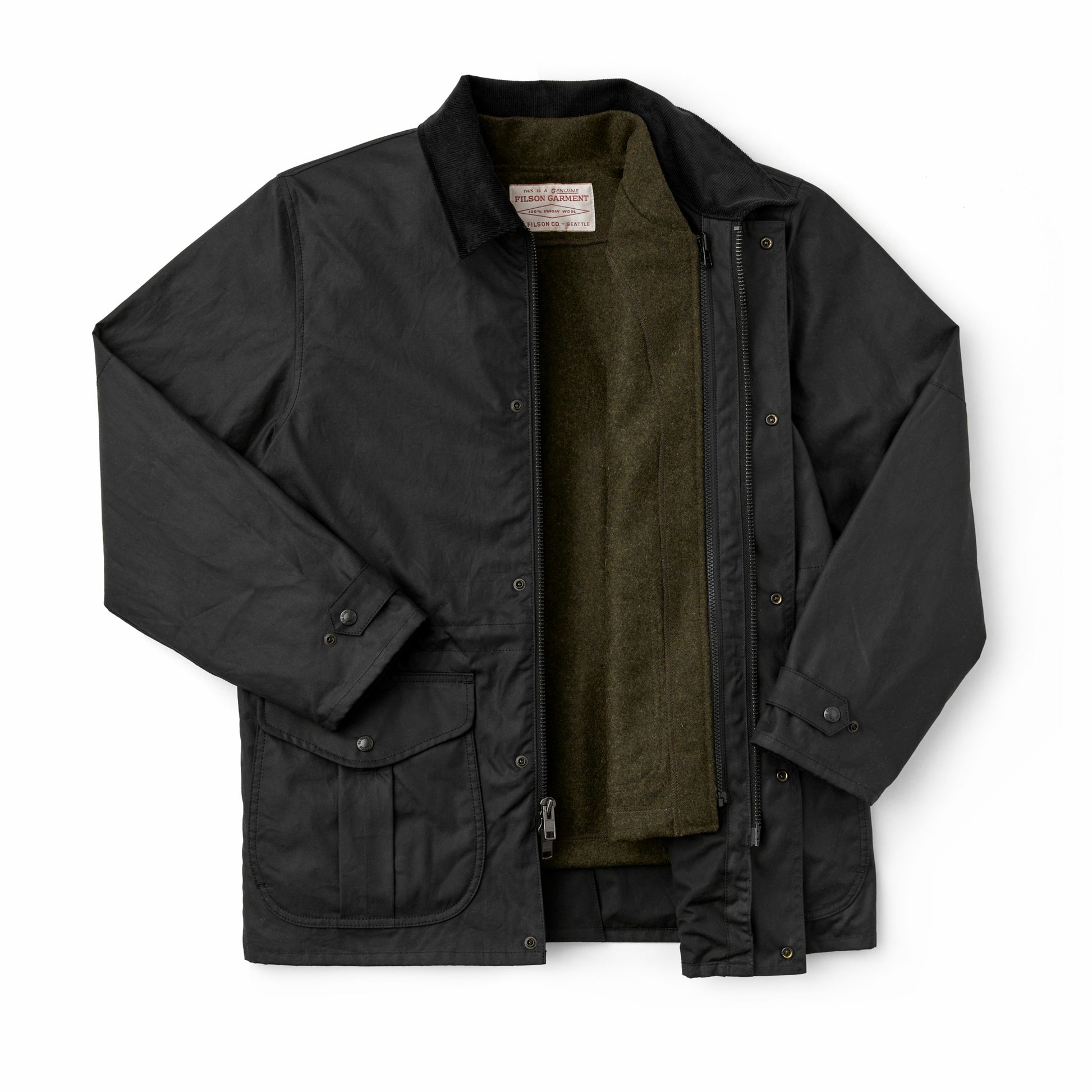 Filson Men Mackinaw Wool Vest Liner