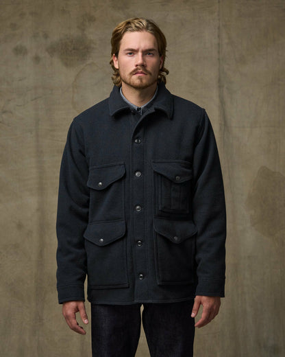 Filson Men Seattle Wool Cruiser Jacket - Navy