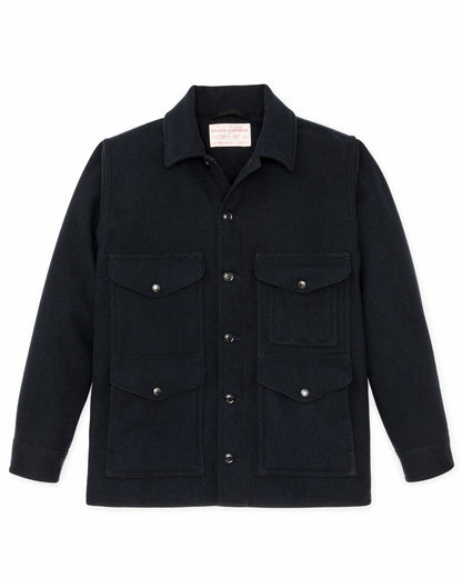 Filson Men Seattle Wool Cruiser Jacket - Navy