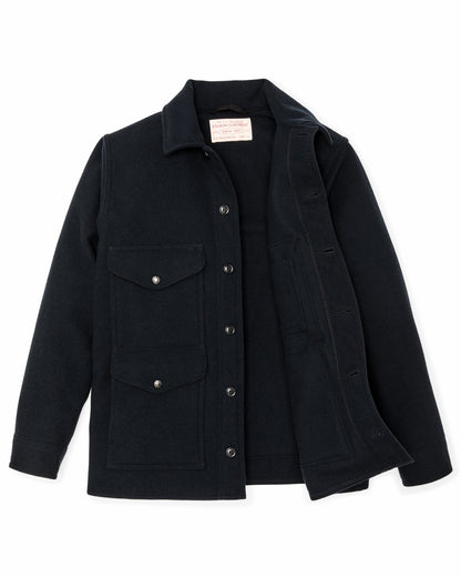 Filson Men Seattle Wool Cruiser Jacket - Navy