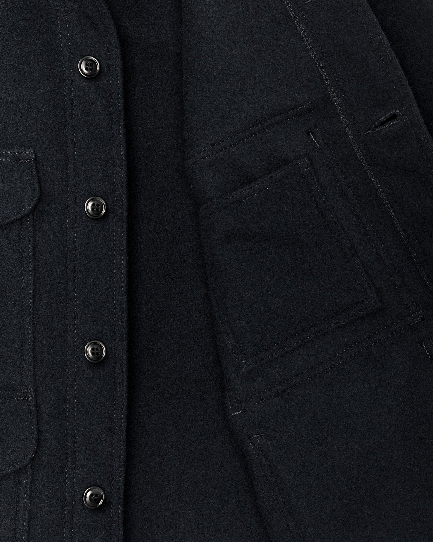 Filson Men Seattle Wool Cruiser Jacket - Navy