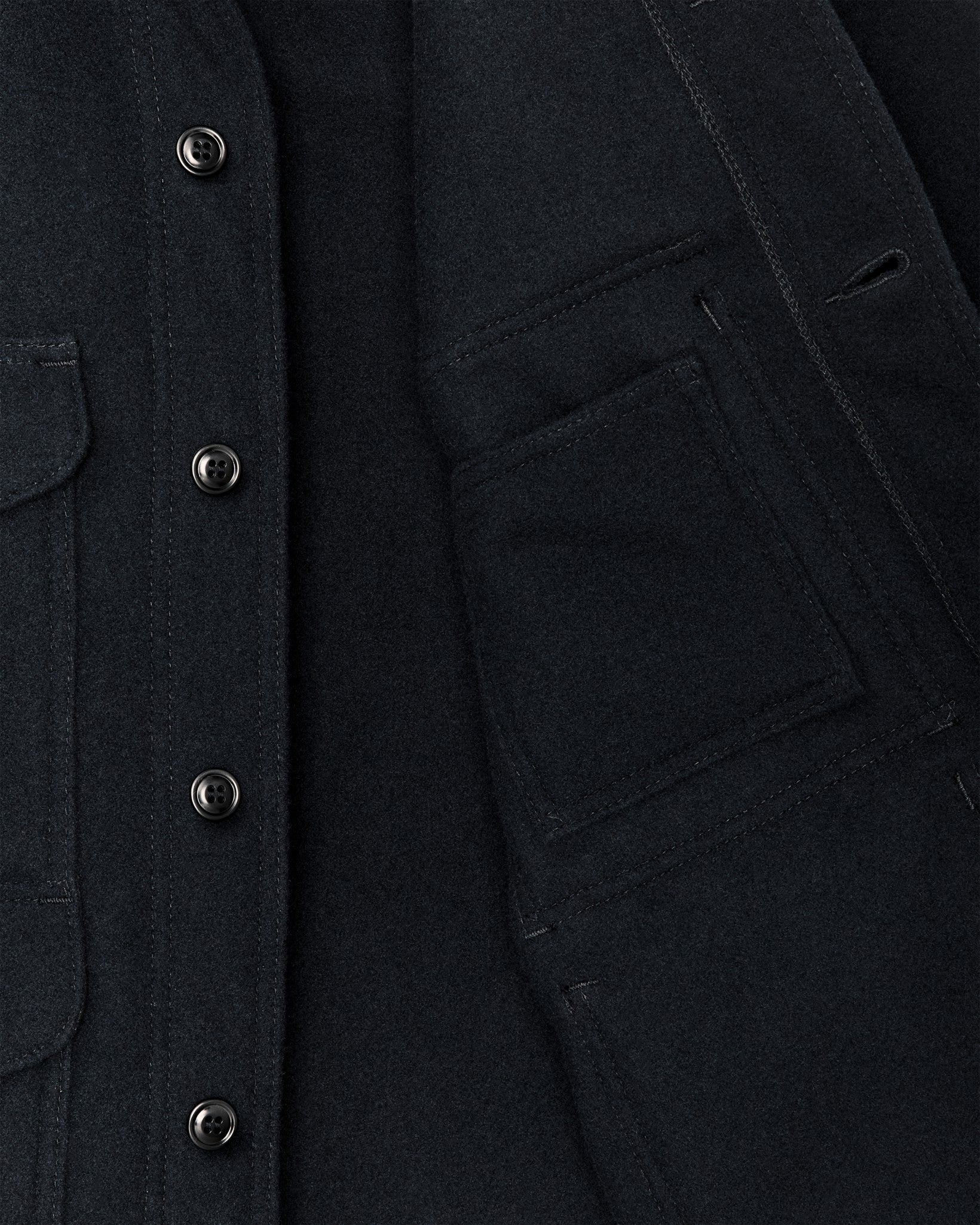 Filson Men Seattle Wool Cruiser Jacket - Navy