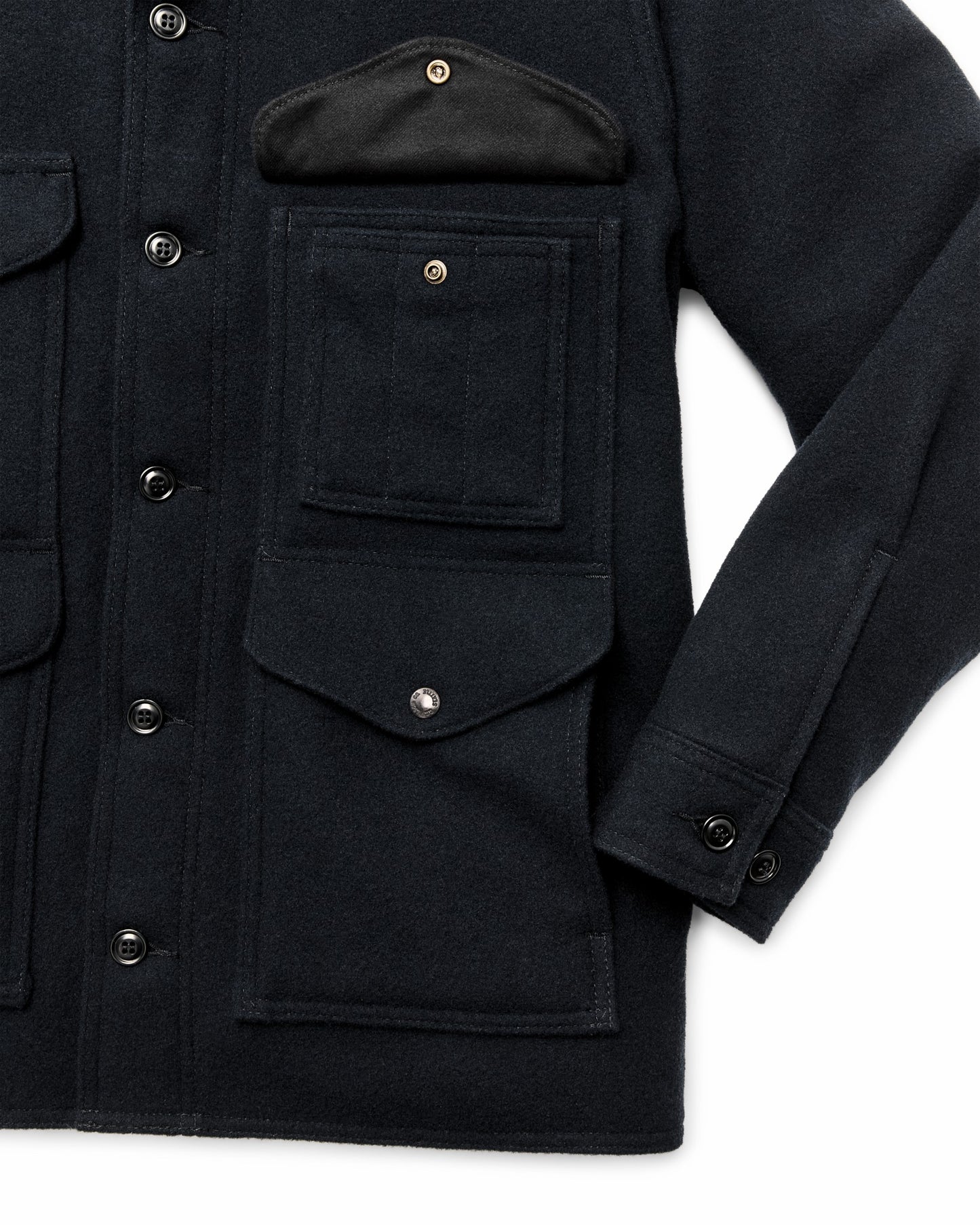 Filson Men Seattle Wool Cruiser Jacket - Navy