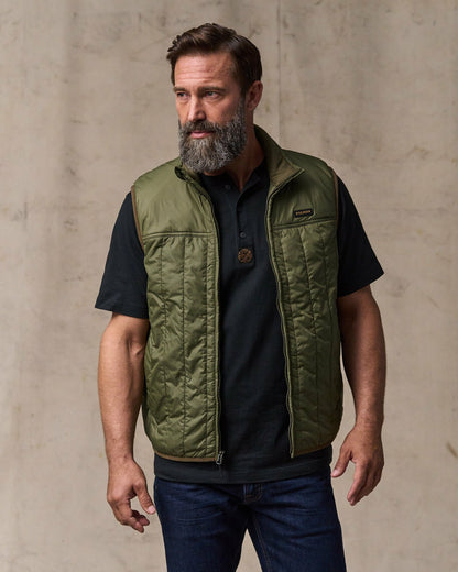 Filson Men Ultralight Vest - Dark Olive Drab