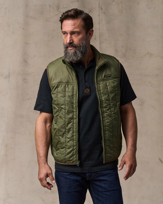 Filson Men Ultralight Vest - Dark Olive Drab