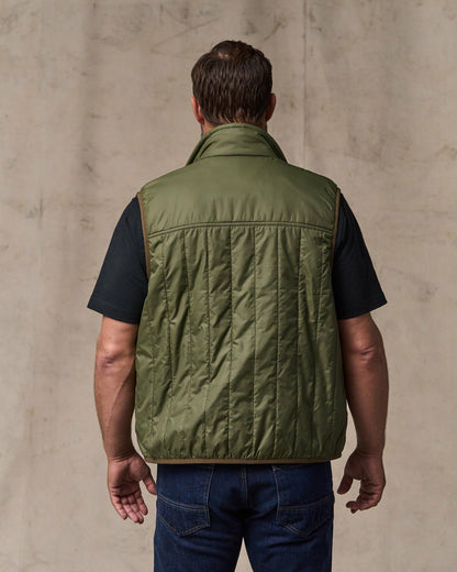 Filson Men Ultralight Vest - Dark Olive Drab