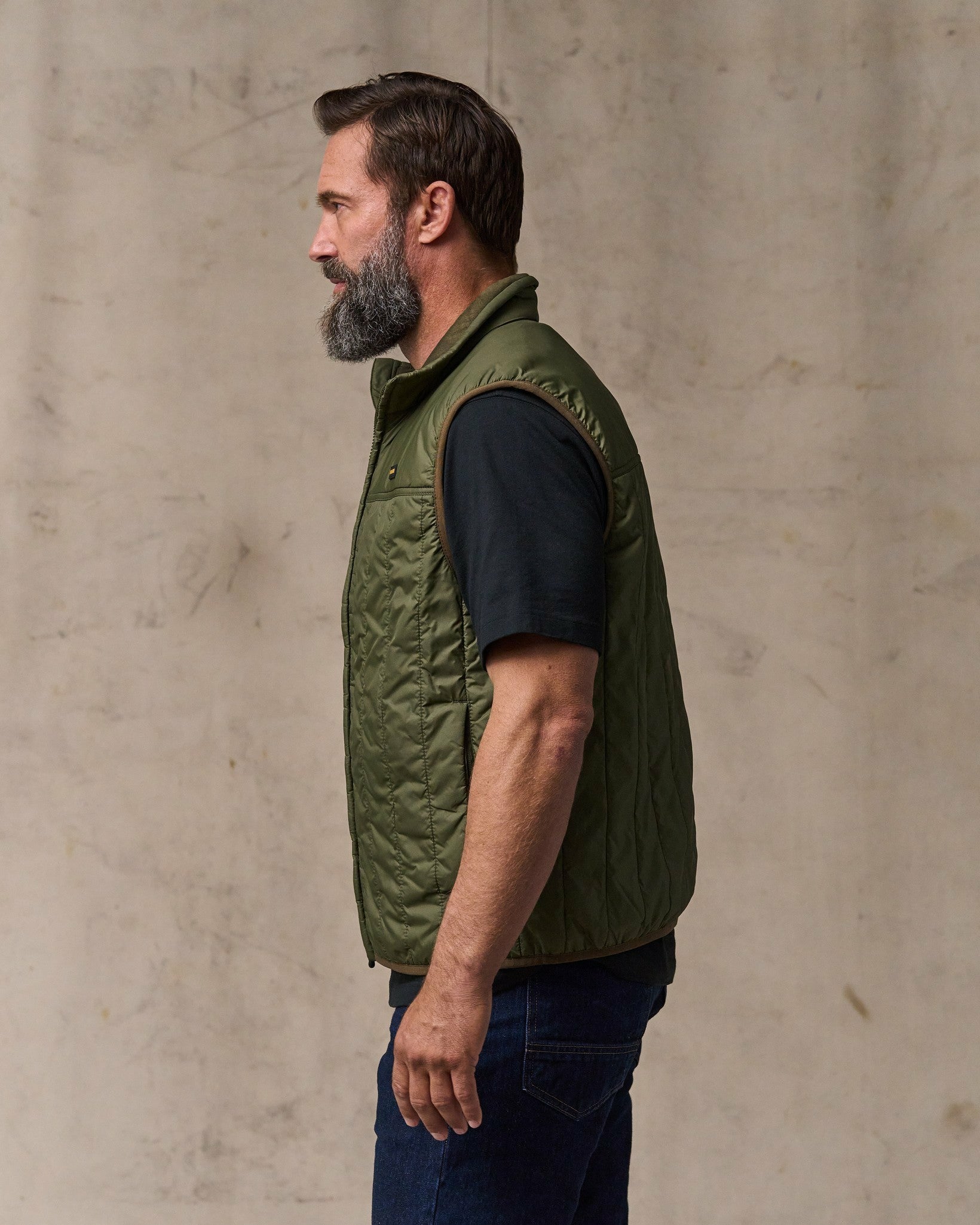 Filson Men Ultralight Vest - Dark Olive Drab