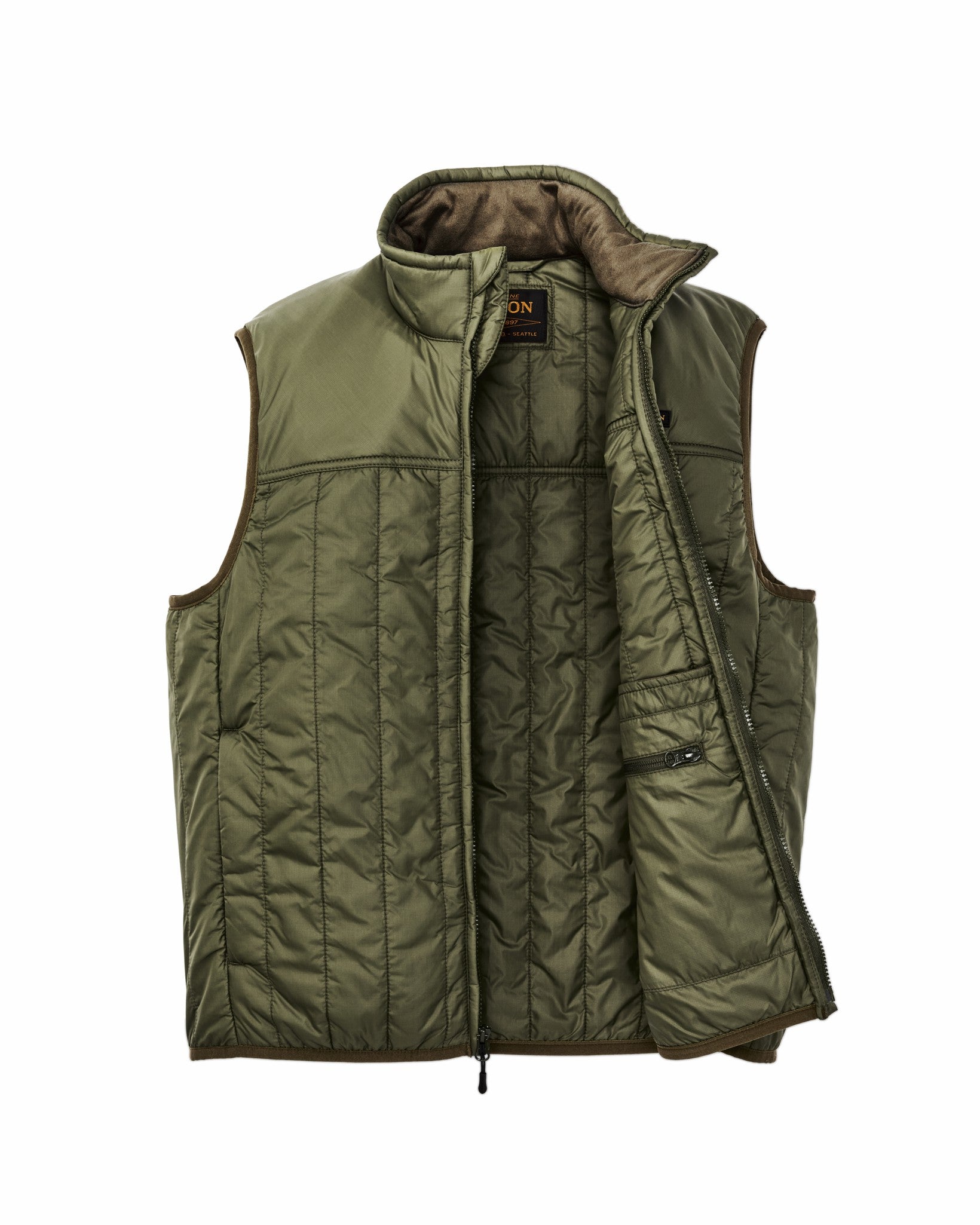Filson Men Ultralight Vest - Dark Olive Drab