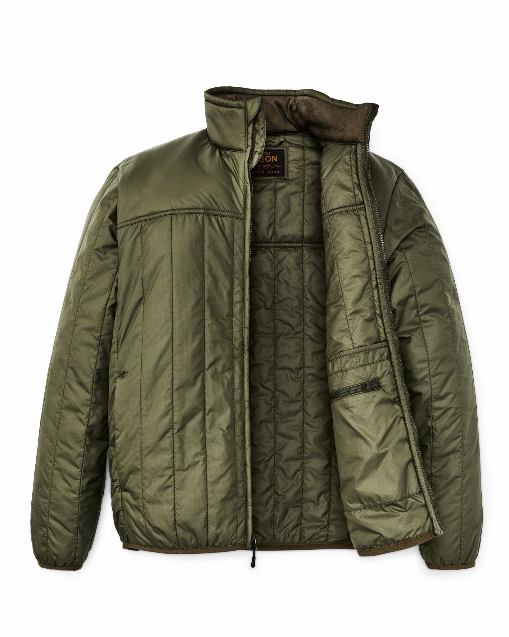 Filson Men Ultralight Jacket - Dark Olive Drab