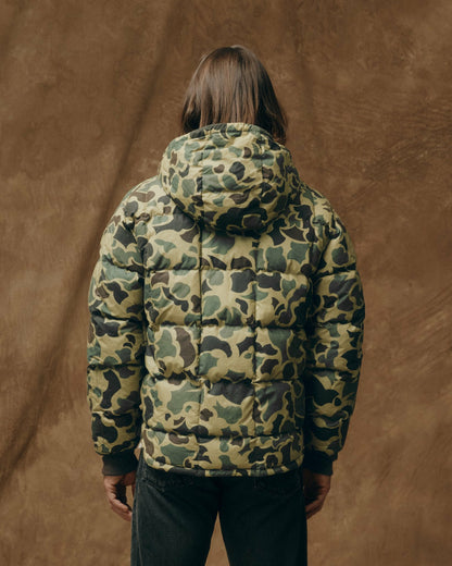 Filson Men Waxed Down Jacket - Tundra Shrub Camo
