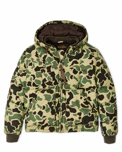 Filson Men Waxed Down Jacket - Tundra Shrub Camo