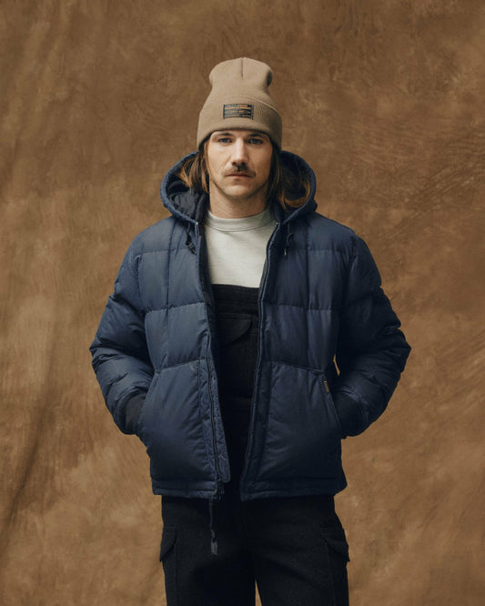 Filson Men Waxed Down Jacket - Night Sky