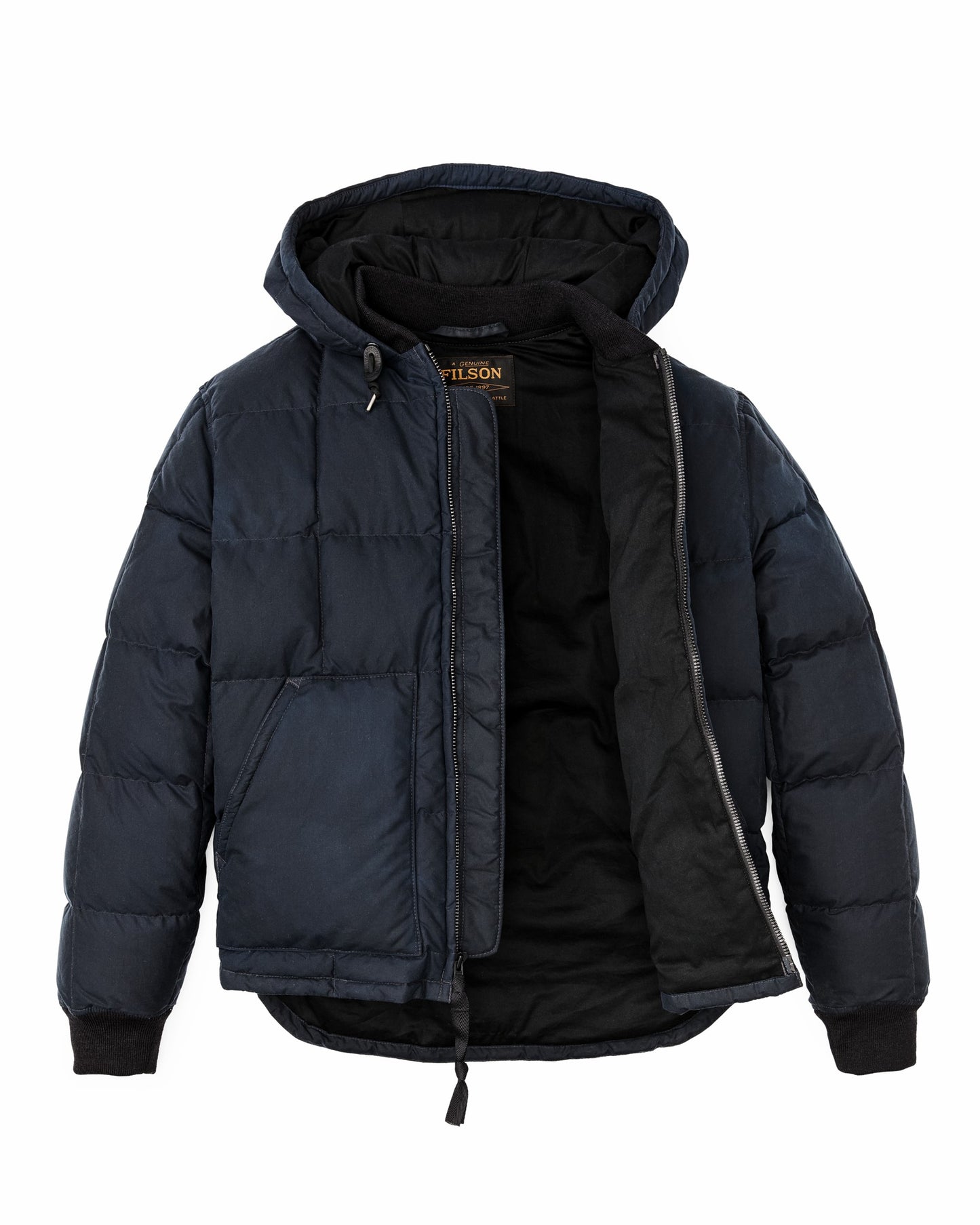 Filson Men Waxed Down Jacket - Night Sky