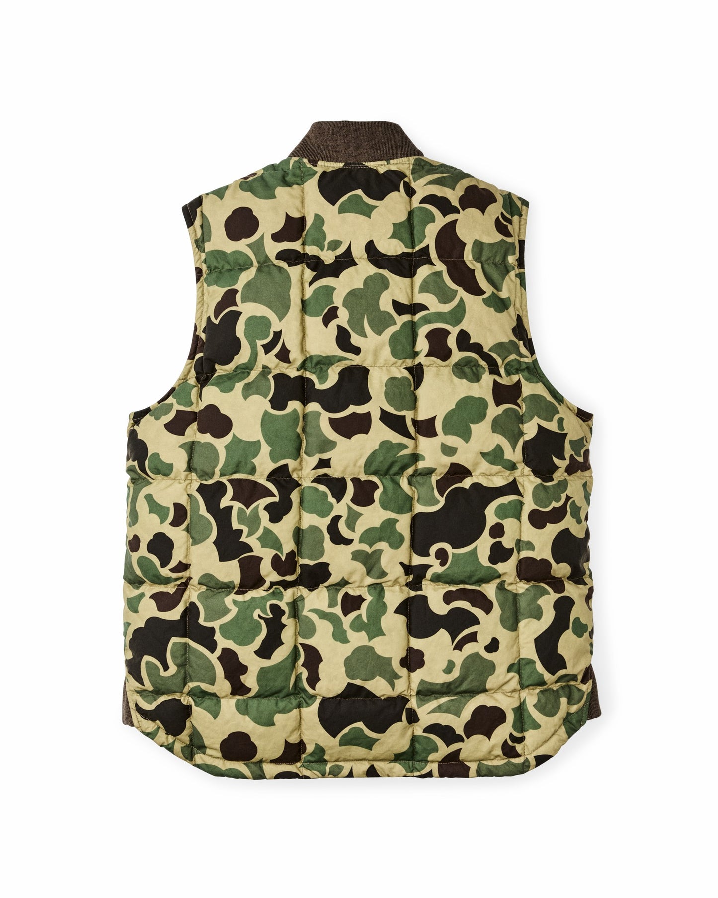Filson Men Waxed Down Vest - Tundra Shrub Camo
