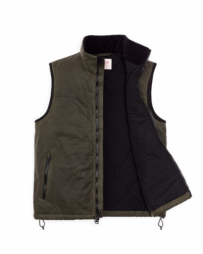 Filson Men Tin Cloth Primaloft Vest - Otter Green