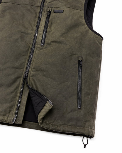 Filson Men Tin Cloth Primaloft Vest - Otter Green