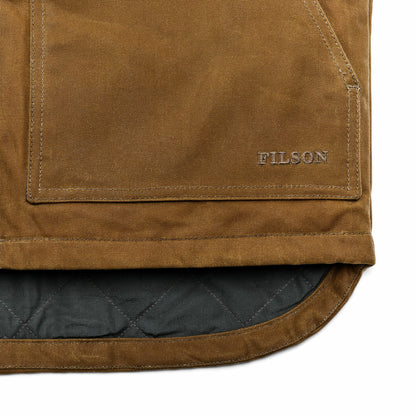 Filson Men Waxed Canvas Insulated Work Vest