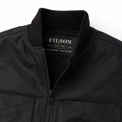 Filson Men Waxed Canvas Insulated Work Vest