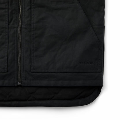 Filson Men Waxed Canvas Insulated Work Vest